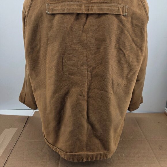 Vintage CARHARTT CB256 XL Hunting Jacket Blanket Lined Game Pouch Made in USA - Picture 13 of 13
